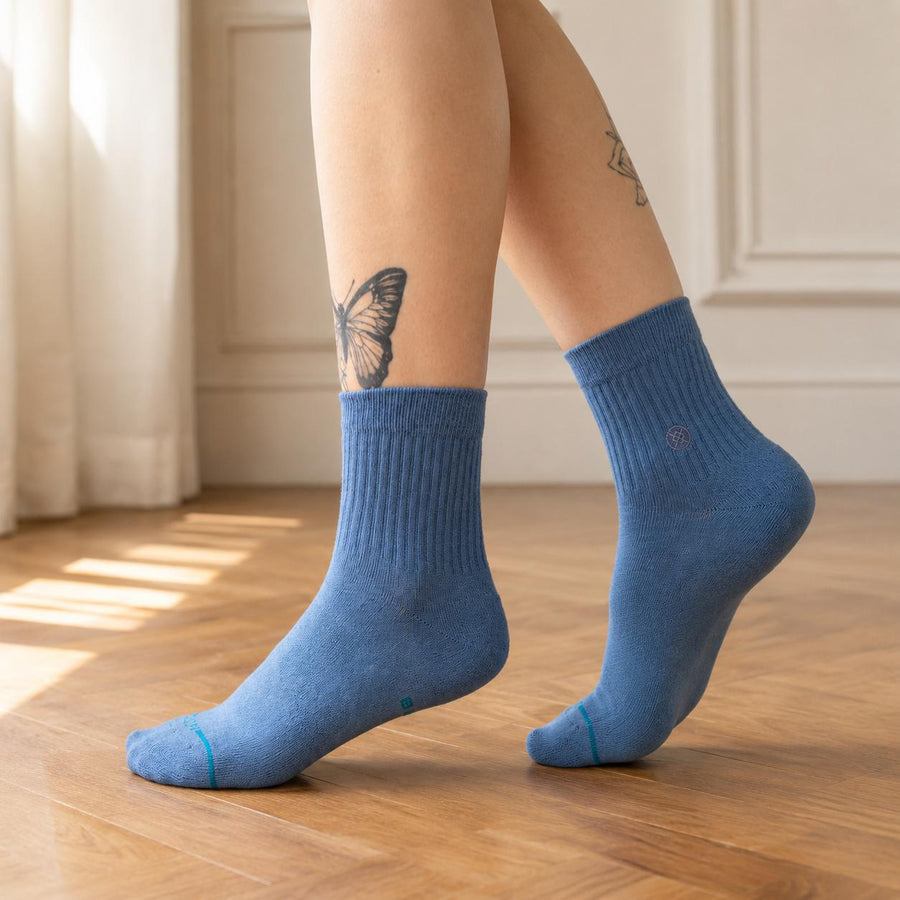 Meia Stance Icon Unissex — Visual clássico que combina com tudo