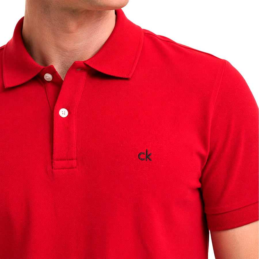 Polo Calvin Klein Basic Masculino — Piquê Duplo: Mais Corpo, Menos Transparência