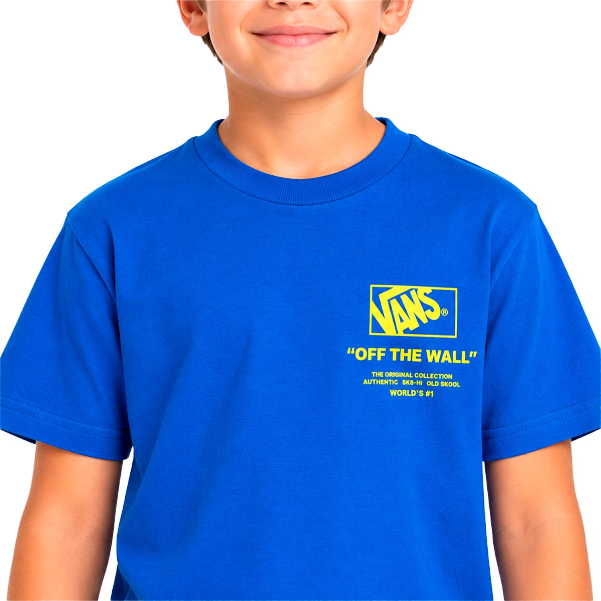 Camiseta Vans Stacked Infantil