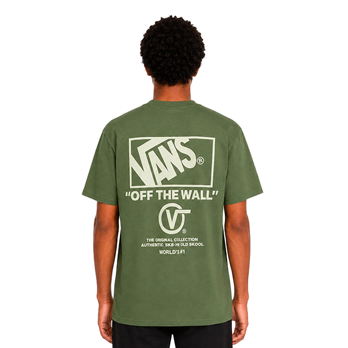 Camiseta Vans Stacked Hi Masculino