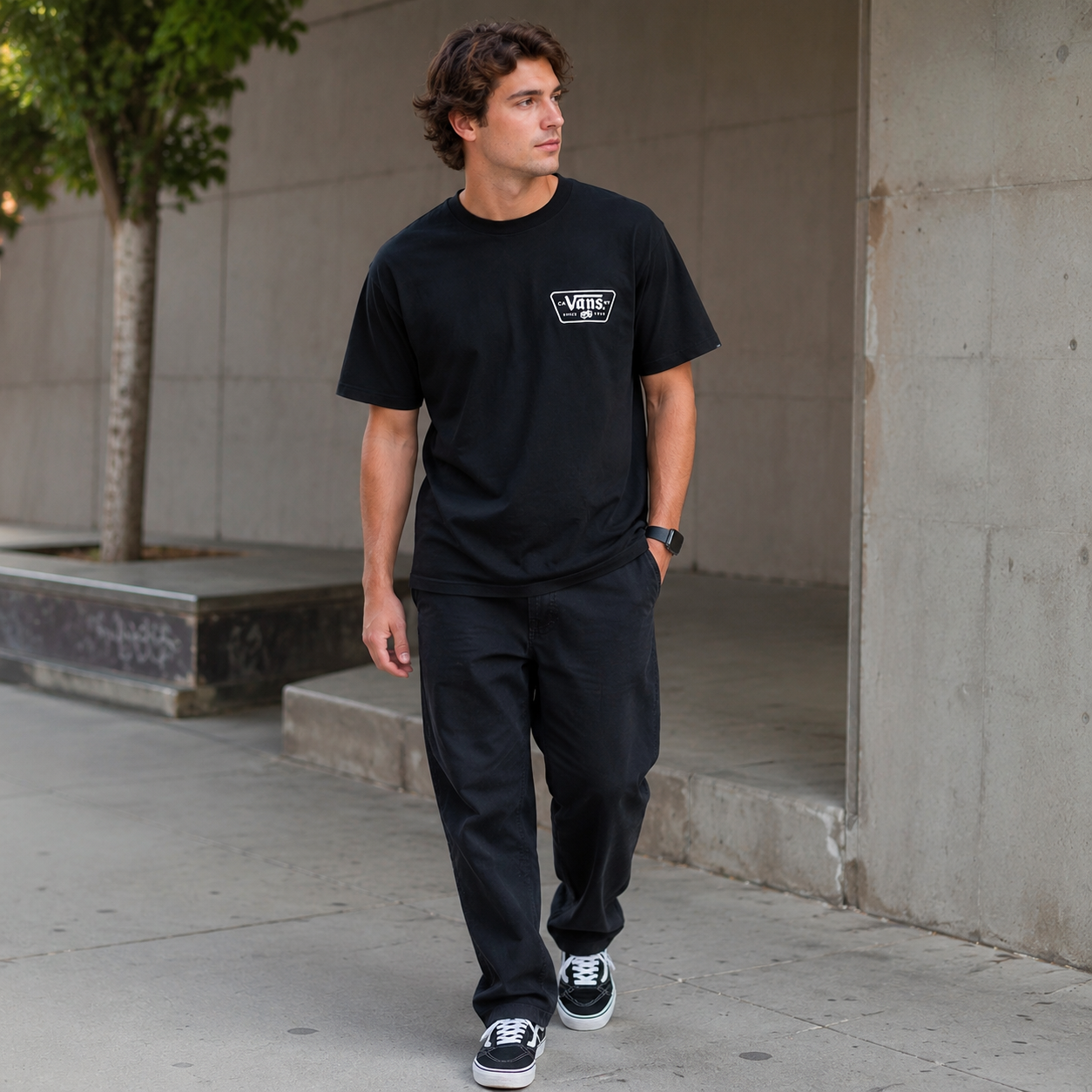 Camiseta Vans Knu Masculino