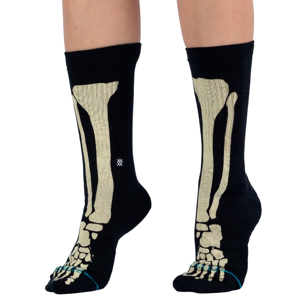 Meia Stance Bones 3 Unissex