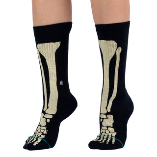 Meia Stance Bones 3 Unissex
