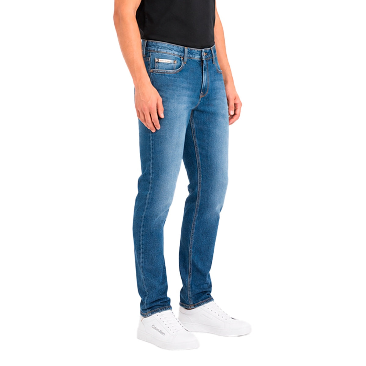 Calça Jeans Calvin Klein Slim 5 Pockets Masculino