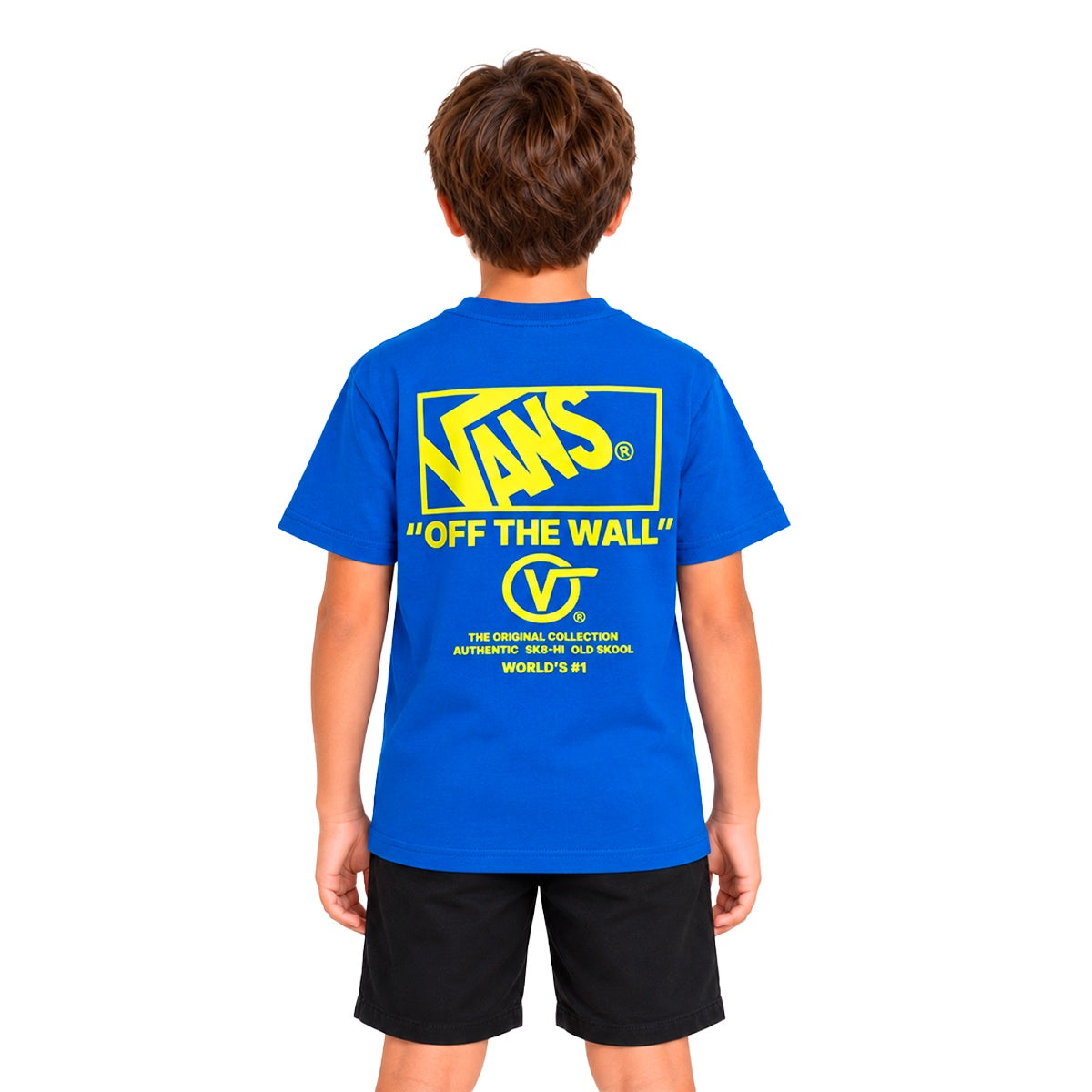 Camiseta Vans Stacked Infantil