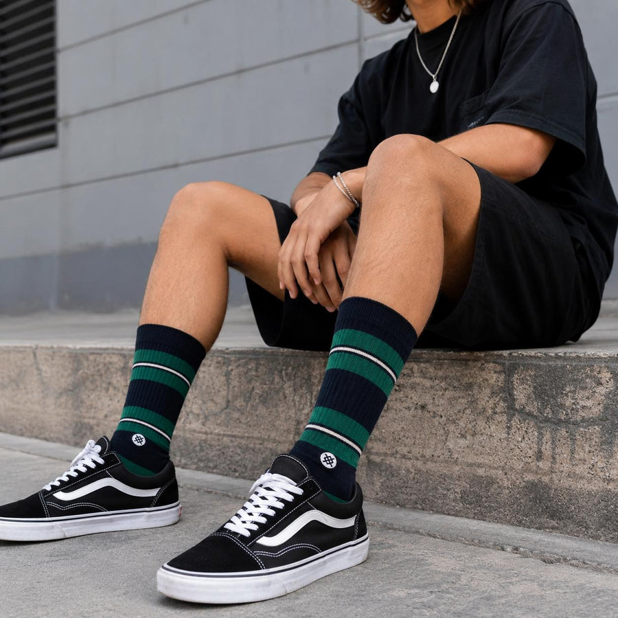 Meia Stance Crew Unissex — Unissex, para usar com qualquer tênis do guarda-roupa