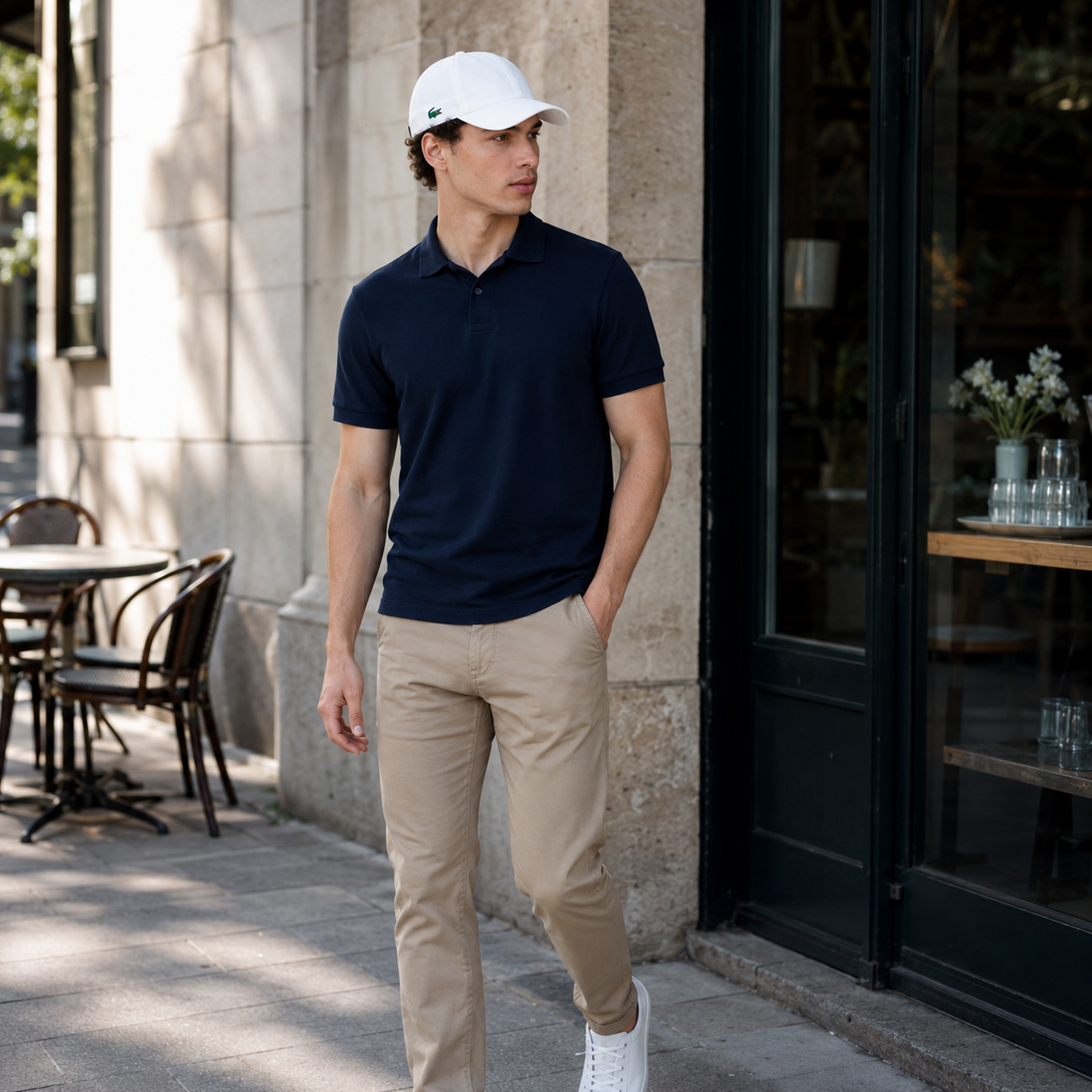 Boné Aba Curva Lacoste Sport Unissex
