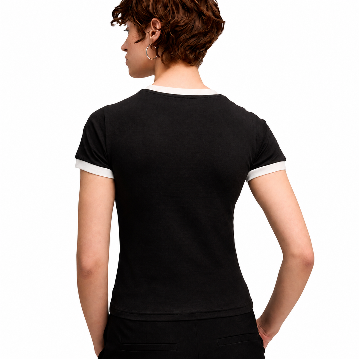 Camiseta Puma T7 Slim Feminino — detalhe 1