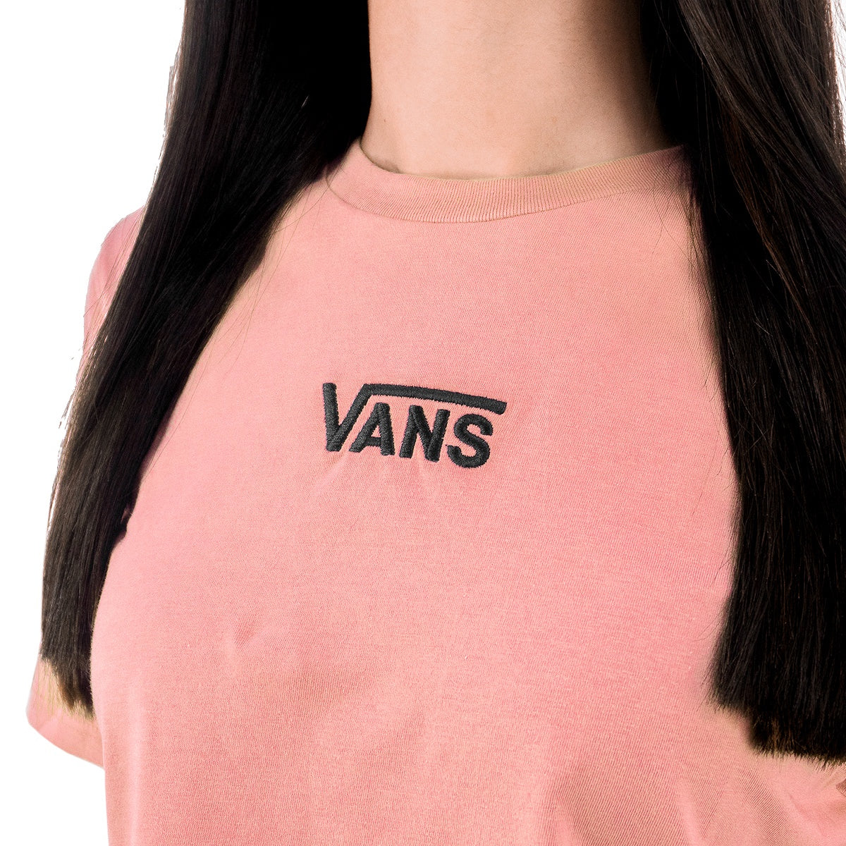 Camiseta Vans Cropped Flying V Feminino — detalhe 1