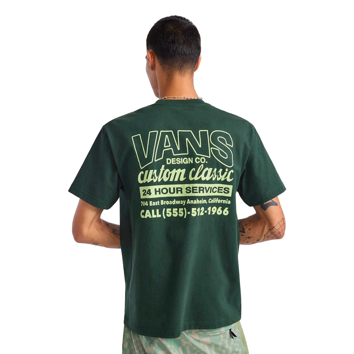 Camiseta Vans SS Shop Masculino — detalhe 2