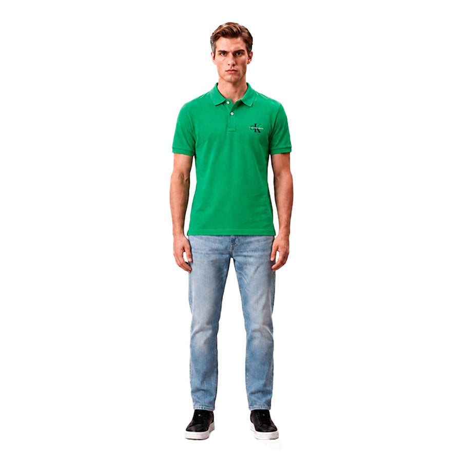 Polo Calvin Klein Re Issue Masculino — Acabamento que faz diferença