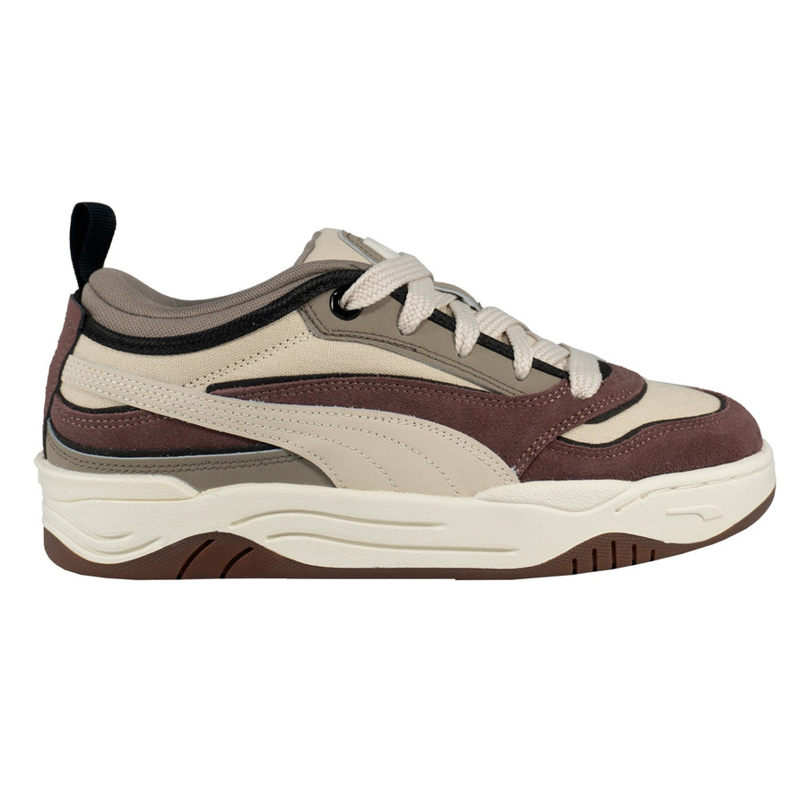 Tênis Puma 180 Pro Masculino — Marrom-vinho, creme e cinza no mesmo par