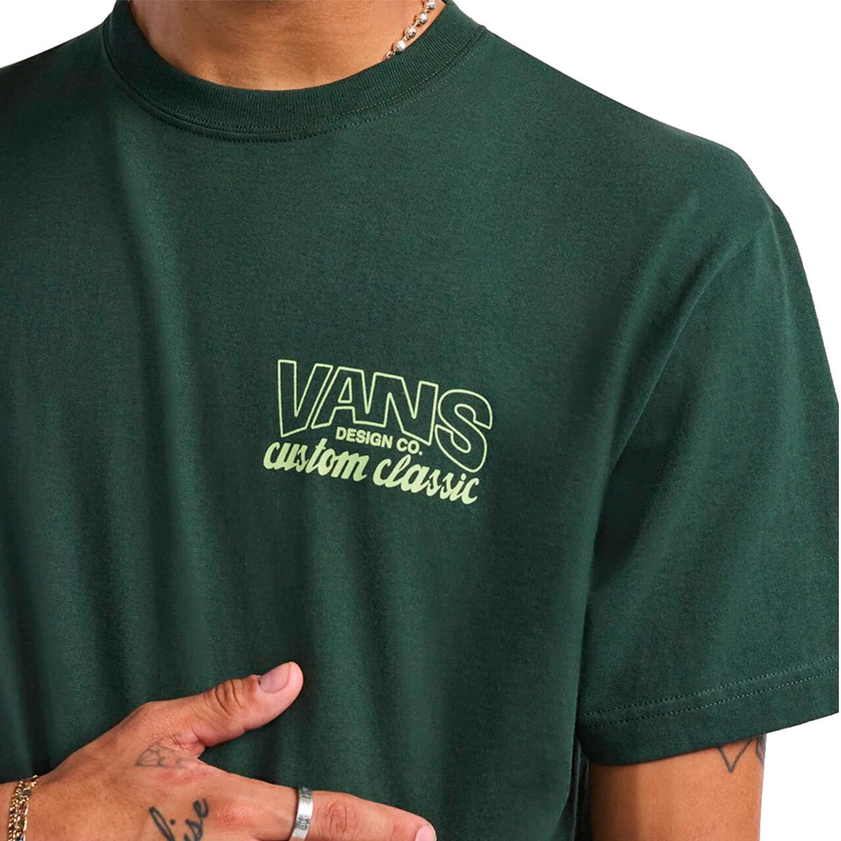 Camiseta Vans SS Shop Masculino — detalhe 1