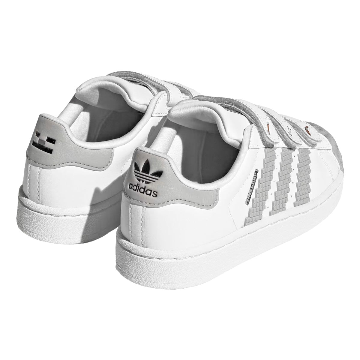 Tênis Adidas Superstar Ii Cf C Minecraft Infantil