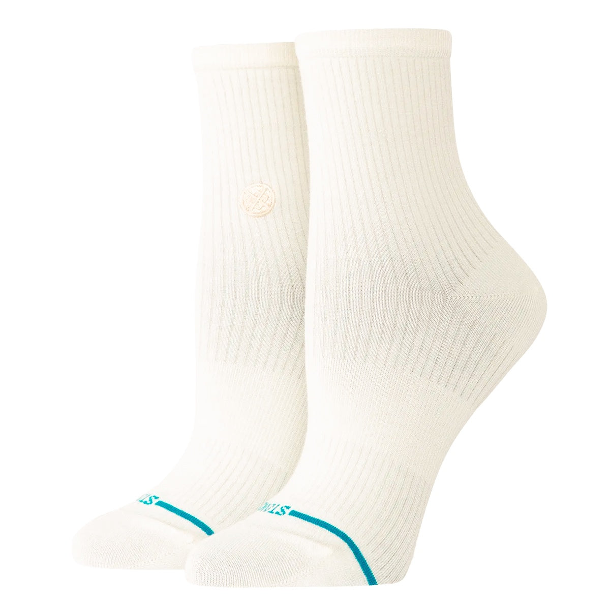 Meia Stance Fine Rib Quarter Feminino