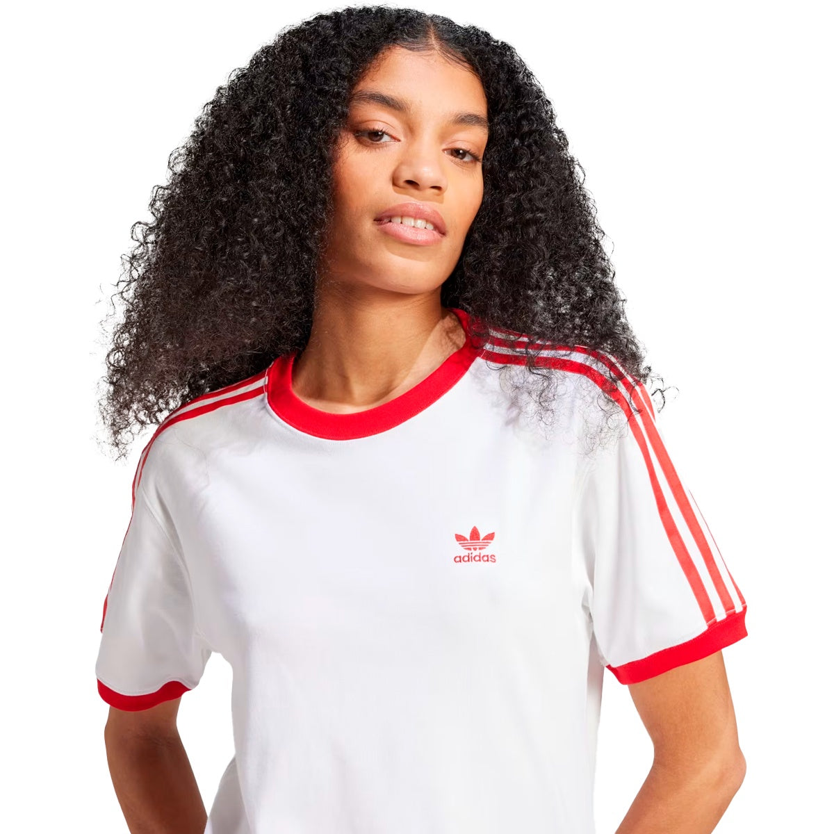 Camiseta Adidas Stripes Feminino