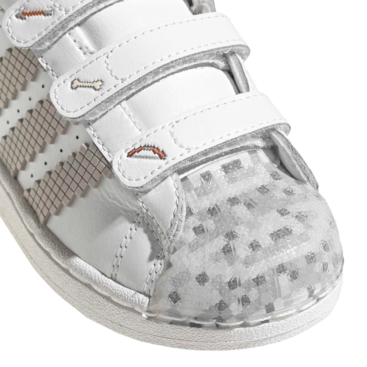 Tênis Adidas Superstar Ii Cf C Minecraft Infantil