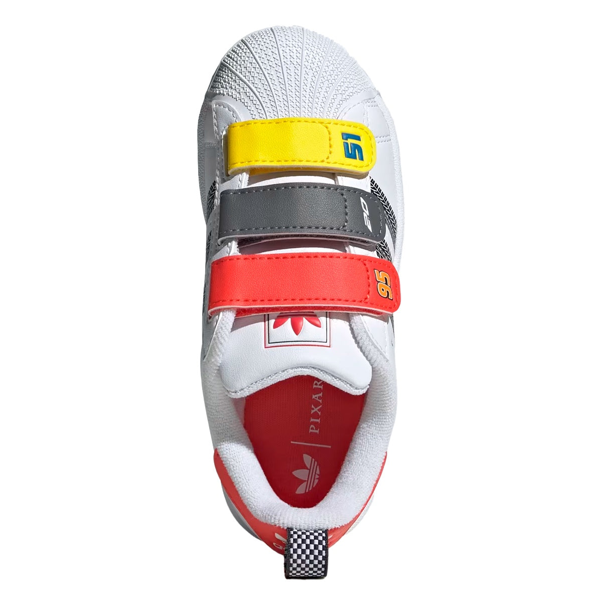 Tênis Adidas Superstar II Relâmpago McQueen Infantil