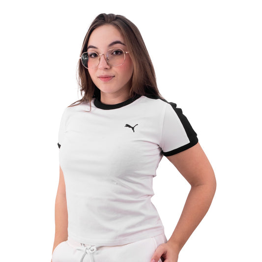 Camiseta Puma T7 Slim Feminino