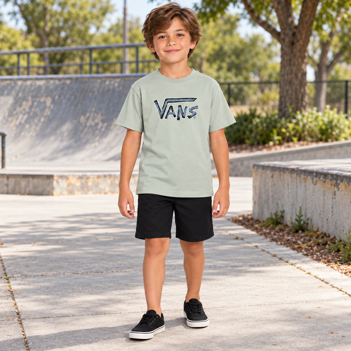 Camiseta Vans Intensity Infantil