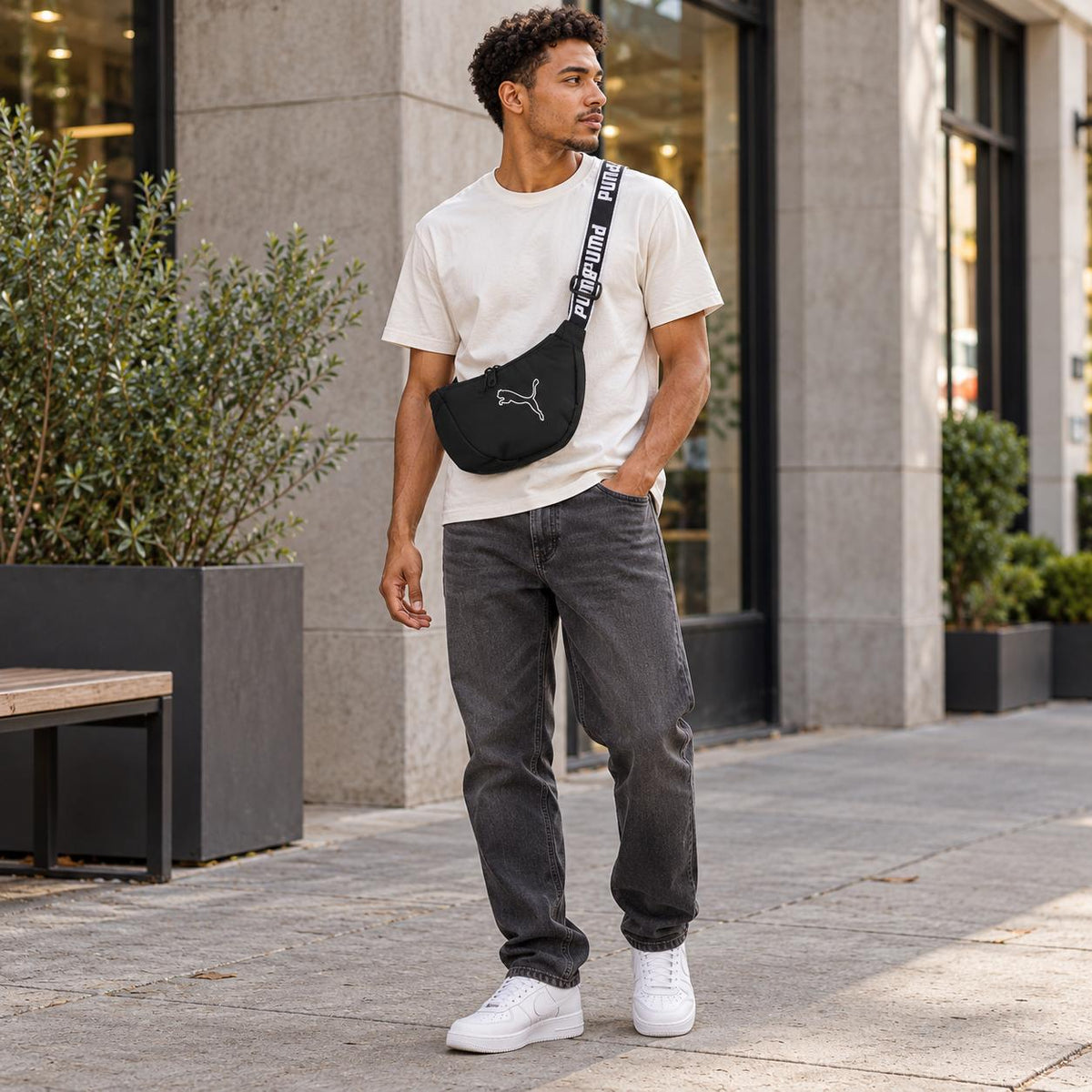 Bolsa Puma Half Moon Base 3L Unissex