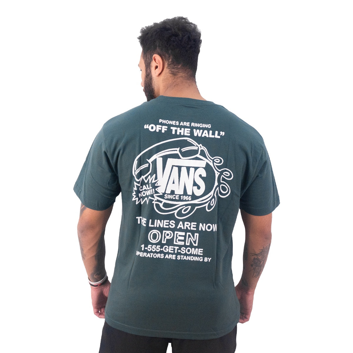 Camiseta Vans Hot Lines Masculino — detalhe 2