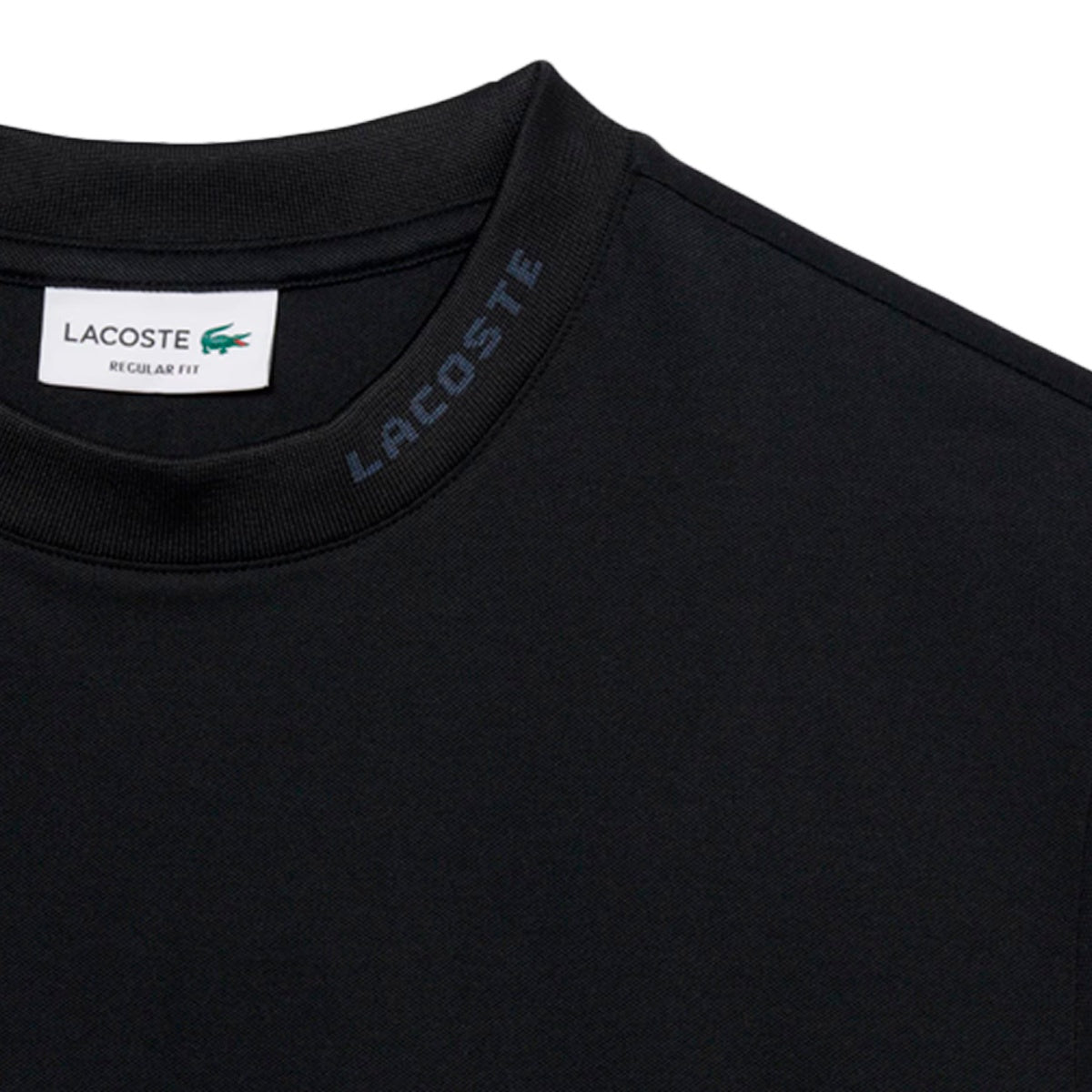Camiseta Lacoste Piquet Jacquard Masculino