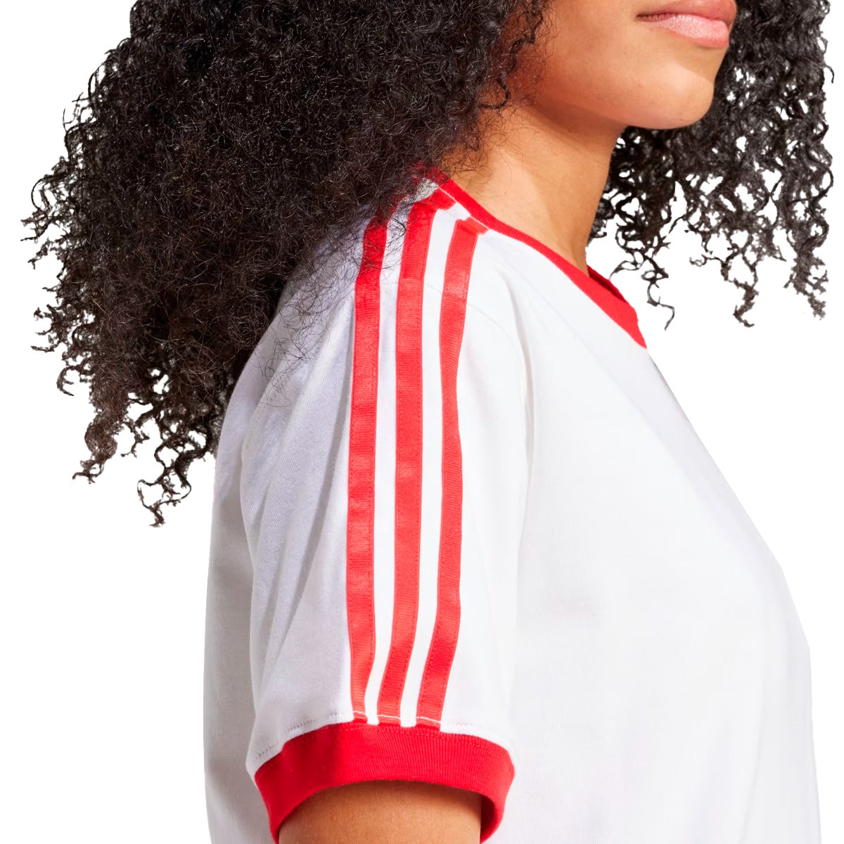 Camiseta Adidas Stripes Feminino
