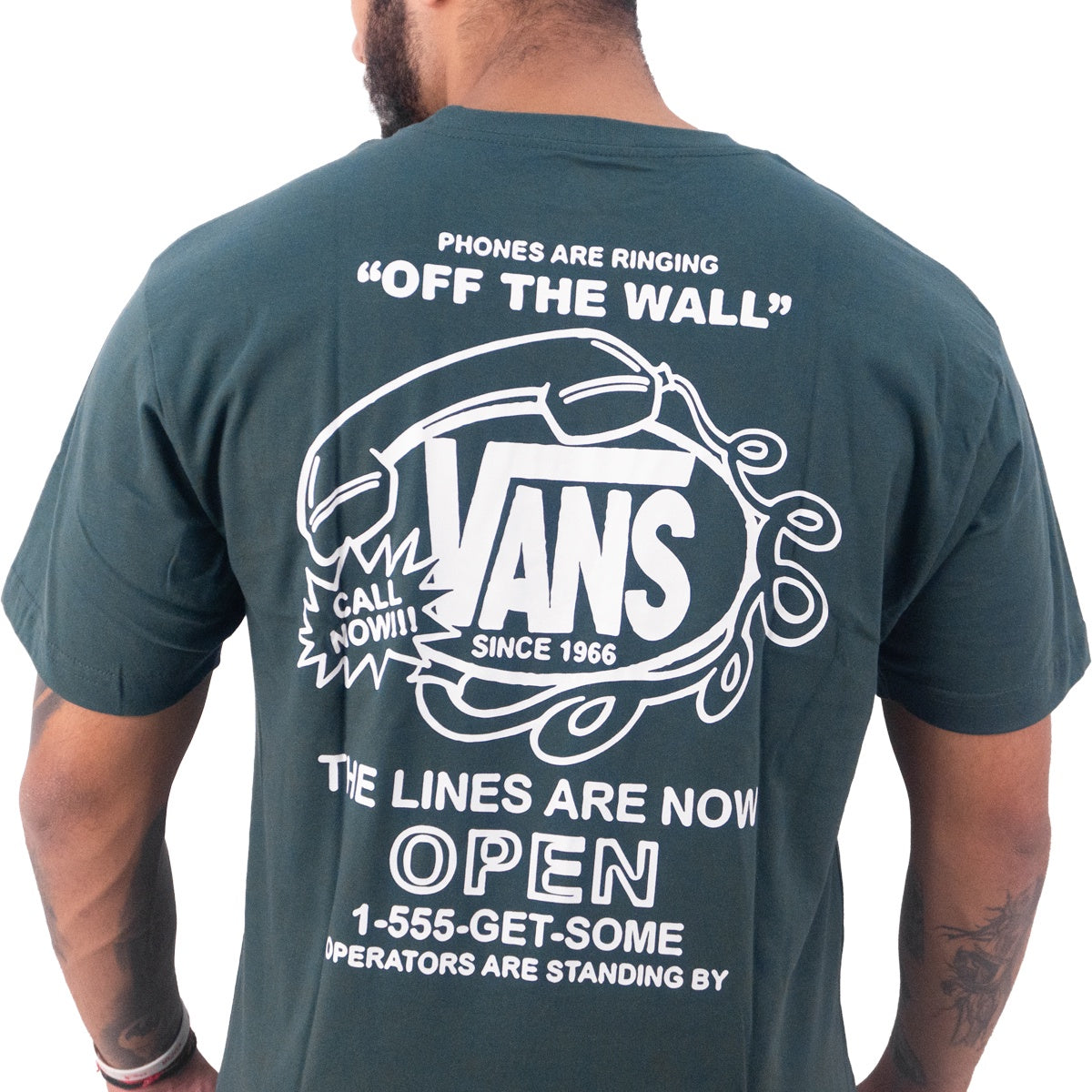 Camiseta Vans Hot Lines Masculino — detalhe 3